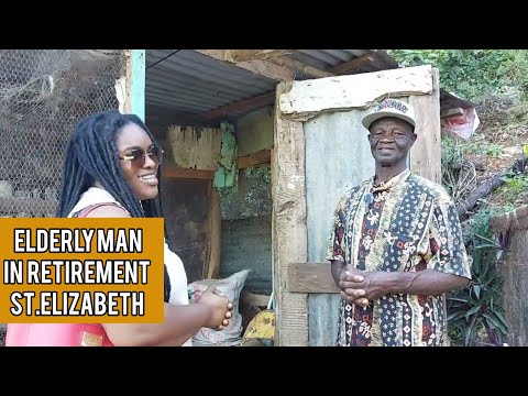VISITING AN ELDERLY MAN IN THE COUNTRY// HE IS STILL RAISING CHICKENS FOR A LIVING