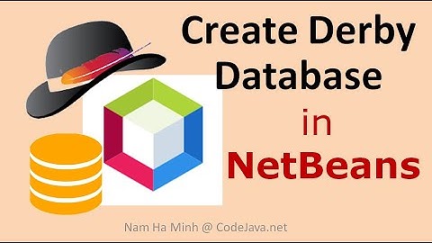 How to create Derby database in NetBeans IDE