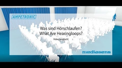 AMPETRONIC induction loops  |  Hörschlaufen