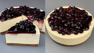 no bake blueberry cheesecake!