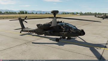 DCS AH-64D | Night Startup | Cold Dark Start | Tobii Eye Tracker 5 | Apache