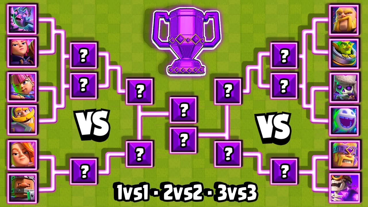 TORNEO de CARTAS EVOLUCIONANADAS | 1vs1 - 2vs2 - 3vs3 | Clash Royale