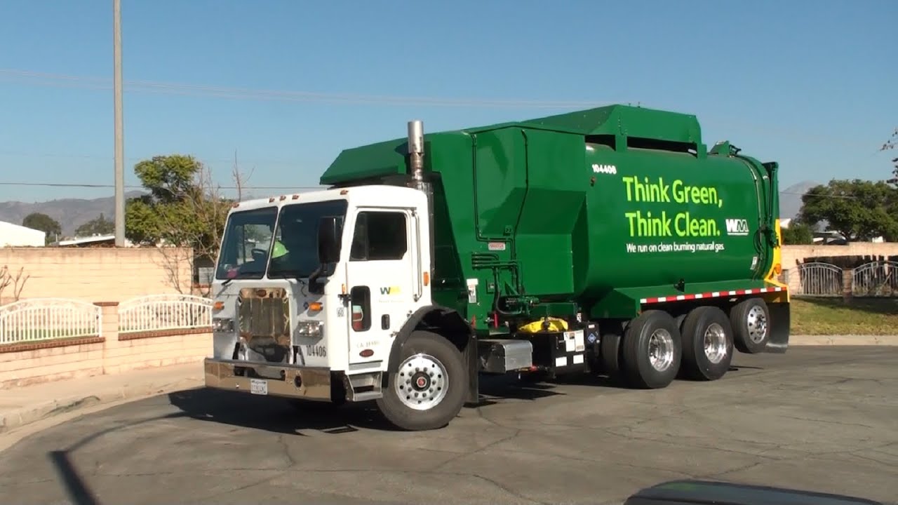 Waste Management Peterbilt 320 Amrep HX450 ASL 104406 Pt. 2 YouTube