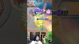 imaqtpie bullies kids in Pokemon Unite #shorts