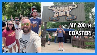 Hitting My 200th Roller Coaster Milestone At Six Flags Great America!
