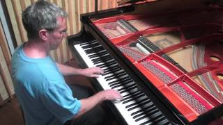 Video thumbnail of "'Badinerie' Bach - Solo Piano - Paul Barton, FEURICH 218 grand piano"