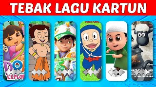 TEKA-TEKI TEBAK LAGU KARTUN DARI SUARANYA! UPIN-IPIN, POKEMON, BEN 10, NUSSA , KIKO, ...