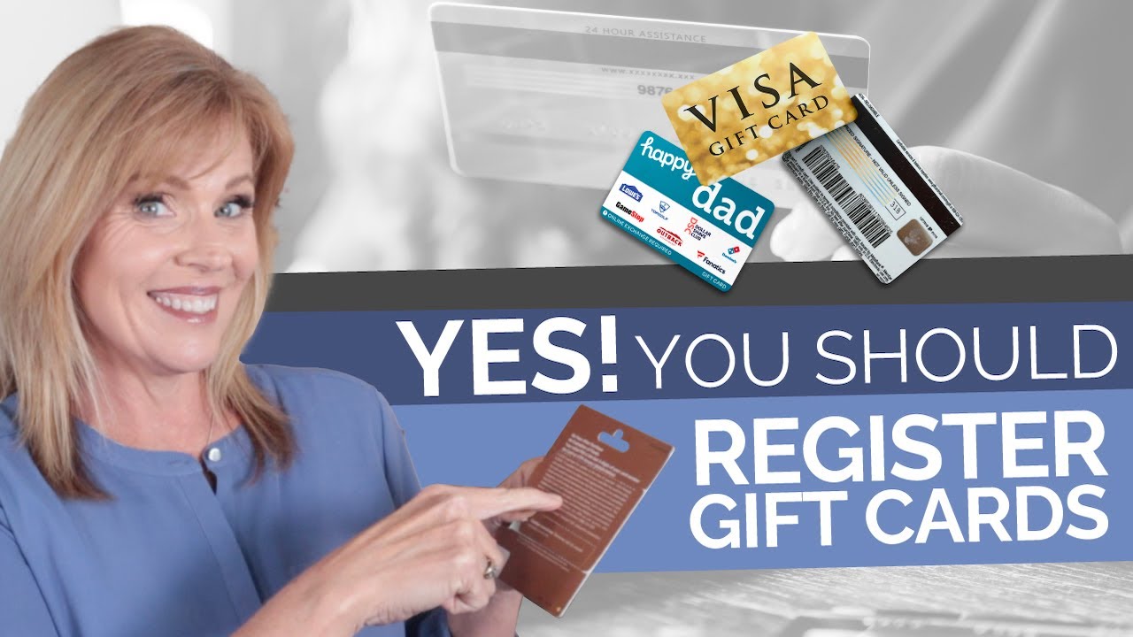 Yes! You Should Register Gift Cards (And Here's Why!) - Youtube