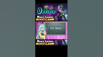 OBSIDIA - First and Second skill explained - MLBB Boot Camp