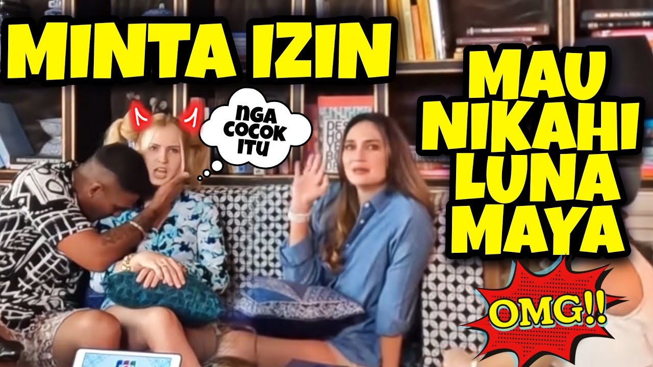 ROBBY SHINE MINTA IZIN MAU NIKAHI LUNA MAYA, BULE RUSIA BAGUS ISTRI SHOK ROBBY BUNTINGIN LAKI LAKI?