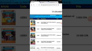 Achat Darticles En Ligne Par Sms