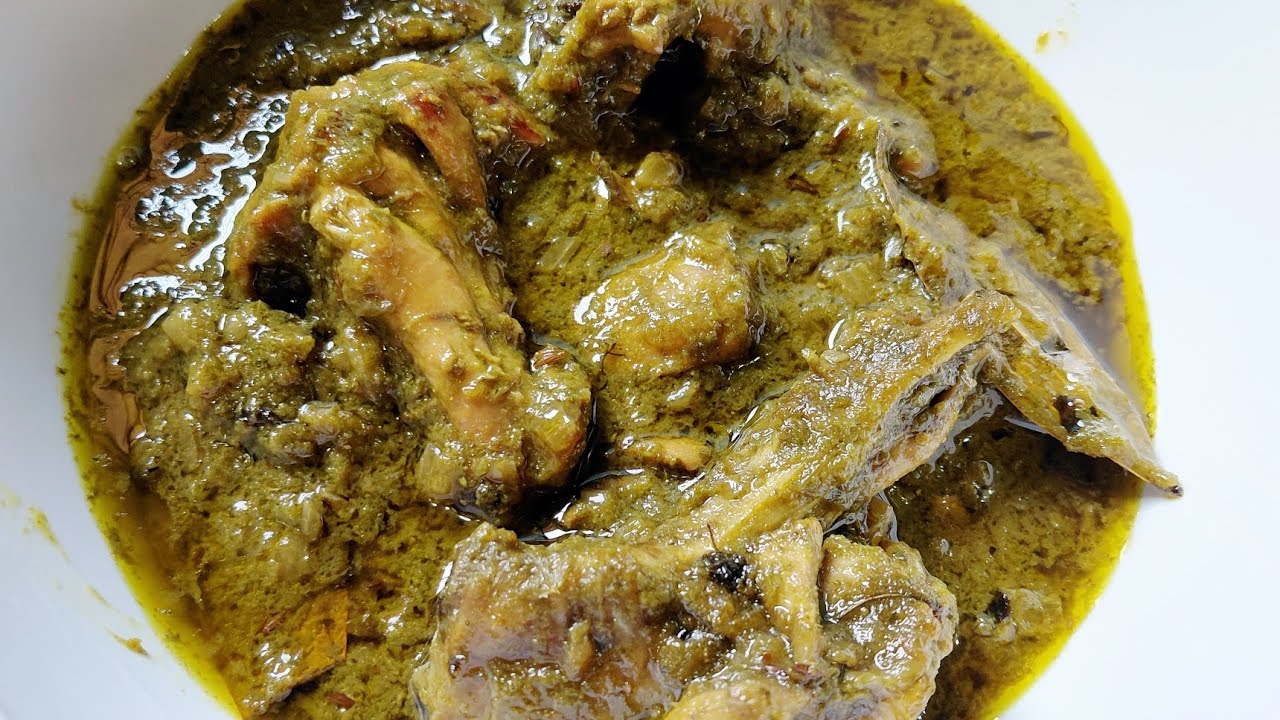 हैदराबादी नवाबी ग्रीन चिकन रेसिपी | sadiyon wala green chicken | 