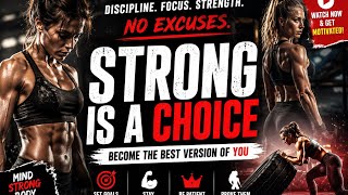 NO EXCUSES! 💪 Female Fitness Motivation 2026 | Strong Is a Choice | Gym Workout Motivation