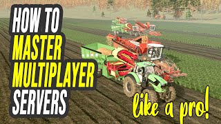 How to Master Multiplayer Servers Like a Pro! - Farming Simulator 25