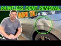 DENTS? No Problem! Watch the BEST Step by Step Guide On PDR.