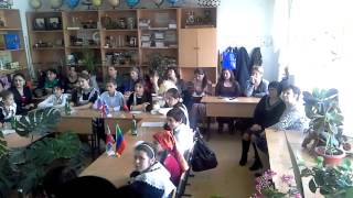 Урок английского языка в Тарумовском школе Урок английского языка в Тарумовском школе