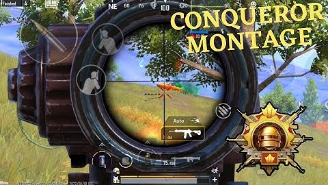 Conqueror Montage BGMI | Redmi k20 pro | Bgmi Montage | Bgmi montage