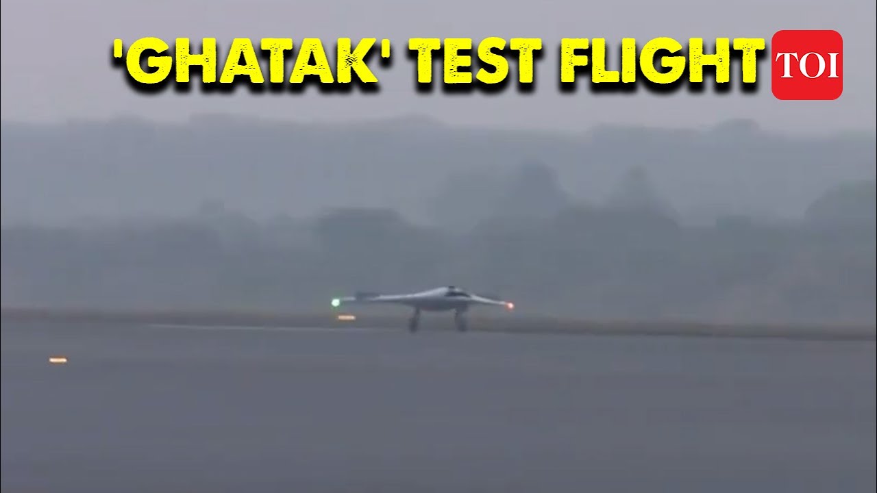 India joins elite club, test flights indigenous high-speed flying wing UAV 'Ghatak'