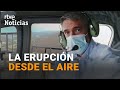 VOLCÁN LA PALMA: Así se ve la zona afectada desde un HELICÓPTERO de la GUARDIA CIVIL  | RTVE