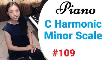 C Harmonic Minor Scale (Piano Scales and Arpeggios #109)
