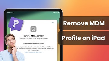 [No Jailbreak] How To Remove MDM Profile On School iPad/iPhone? No Data Loss!