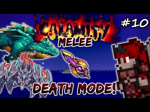 DEATHMODE - All Bosses vs Voidragon - Terraria Calamity Mod 