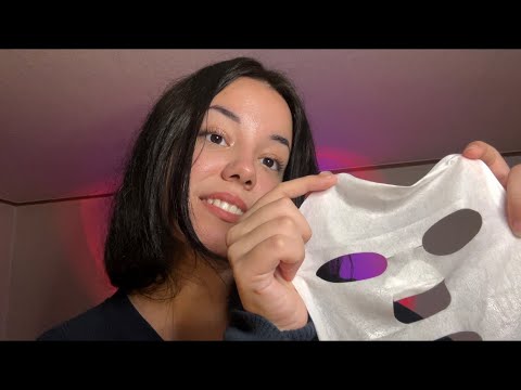 ASMR | 스킨케어와 메이크업 하기 | 한국어 ASMR | with eng sub