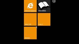 MetroBible - Bible Reader Application for Windows Phone 7