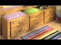 Lea 618-938R 3/3 Twin Captain Bed from Austin Lea 618-938R 3/3 Twin Captain Bed from Austin