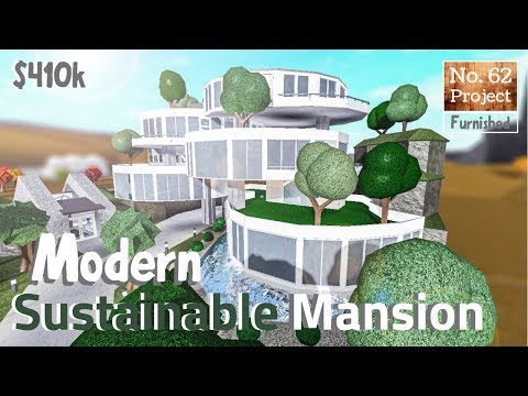 Roblox Bloxburg Modern Hill Mansion Speed Build No Large Plot Youtube - roblox bloxburg modern mansion no large plot house build