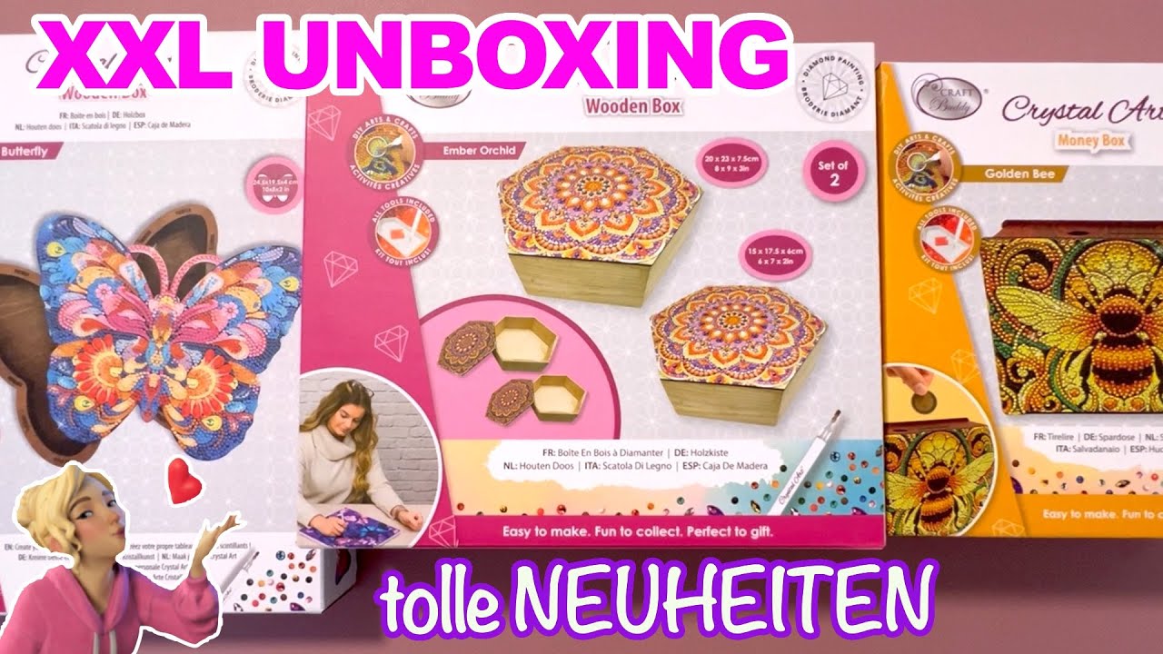 XXL HAUL | NEUIGKEITEN von CRAFT BUDDY & QVC 😍👌🏼