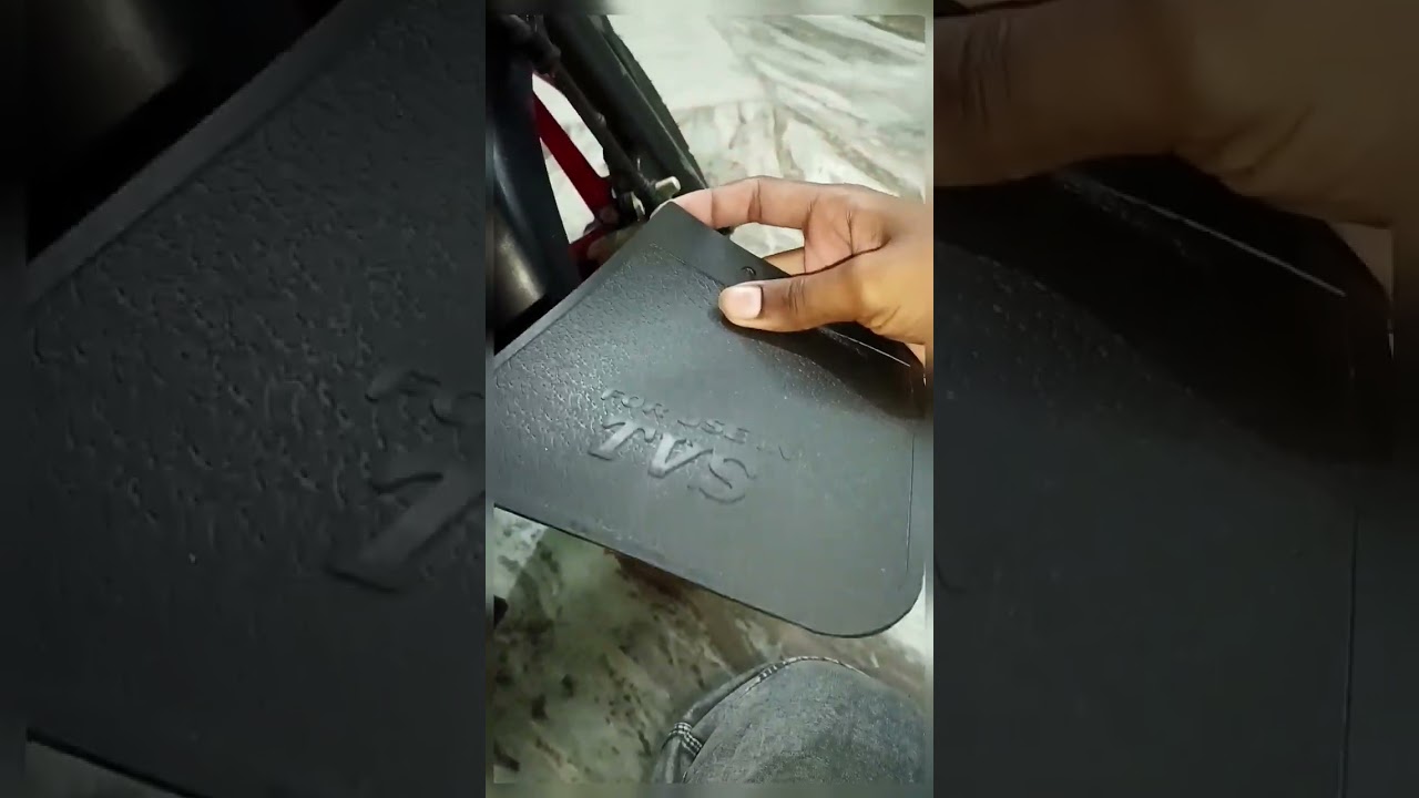 Tvs Apache 160 new mud flap 👍