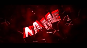 FREE RED CHILL/SYNC INTRO TEMPLATE [ C4D , AE ] | IT #133