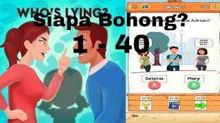 Part 1|Braindom 2:Siapa Bohong?|Tahap 1 - Tahap 40 screenshot 2