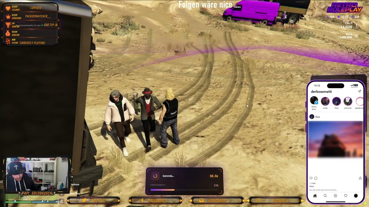 Bin wieder back  !! / Matti van Gold  / Retro Roleplay  / GTA RP #23 (Part 11/60)