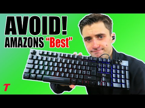 Rii RK100 Gaming Keyboard - Amazons choice is a bad one? (Sound Test)