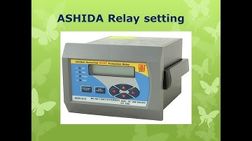 Ashida over current & Earth fault Relay setting in tamil-Ashid 141C relay program-relay testing