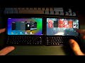 Ubuntu Touch vs SailfishOS side-by-side on the F(x)tec Pro1 keyboard slider phone