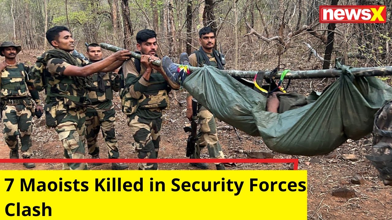 7 Maoists Killed in Security Forces Clash | Bijapur Encounter | NewsX