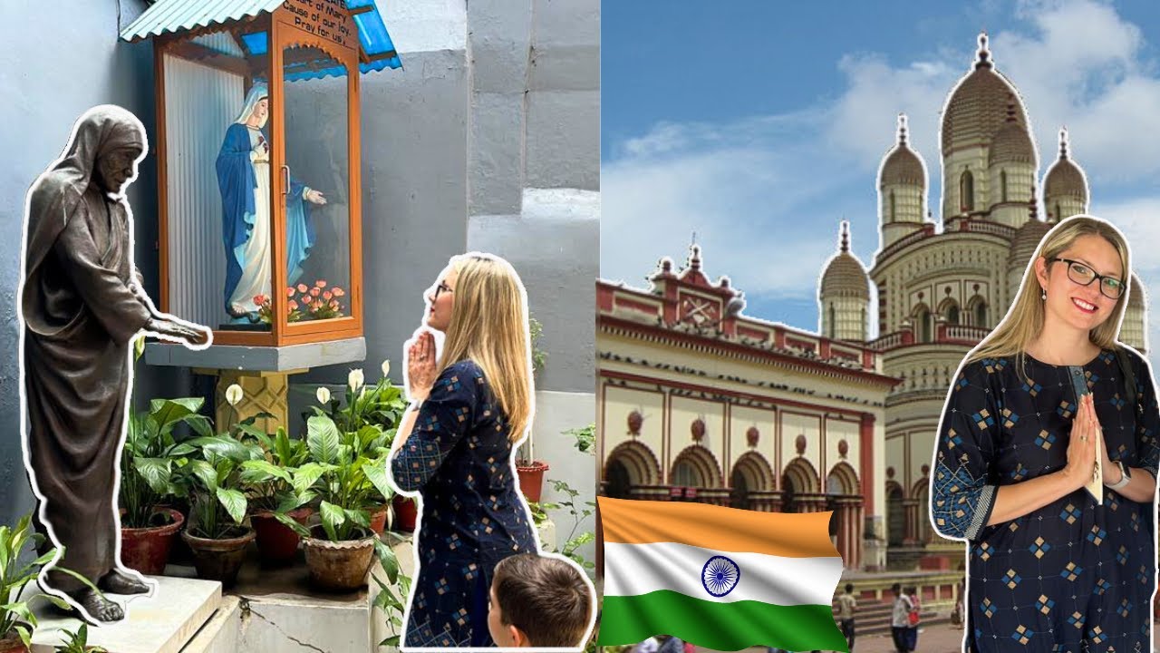 Foreigner's Visit to Dakshineswar Kali Ma Temple & Mother Teresa House in beautiful Kolkata