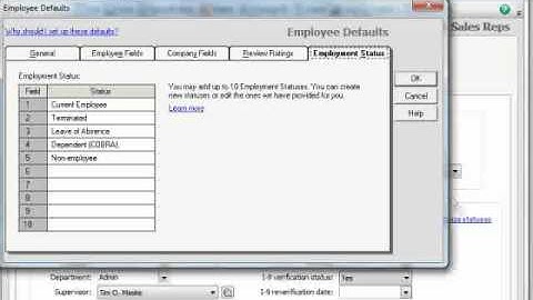 Sage 50 Tutorial Adding Employees Sage Training Lesson 9.1
