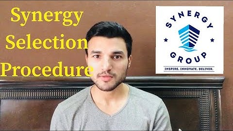 Synergy Marine Group Complete Selection Procedure