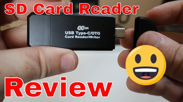 Micro SD Card Reader, 3 in 1 USB-C USB-A Micro USB Review