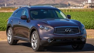 2015 Infiniti QX70 Start Up and Review 3.7 L V6