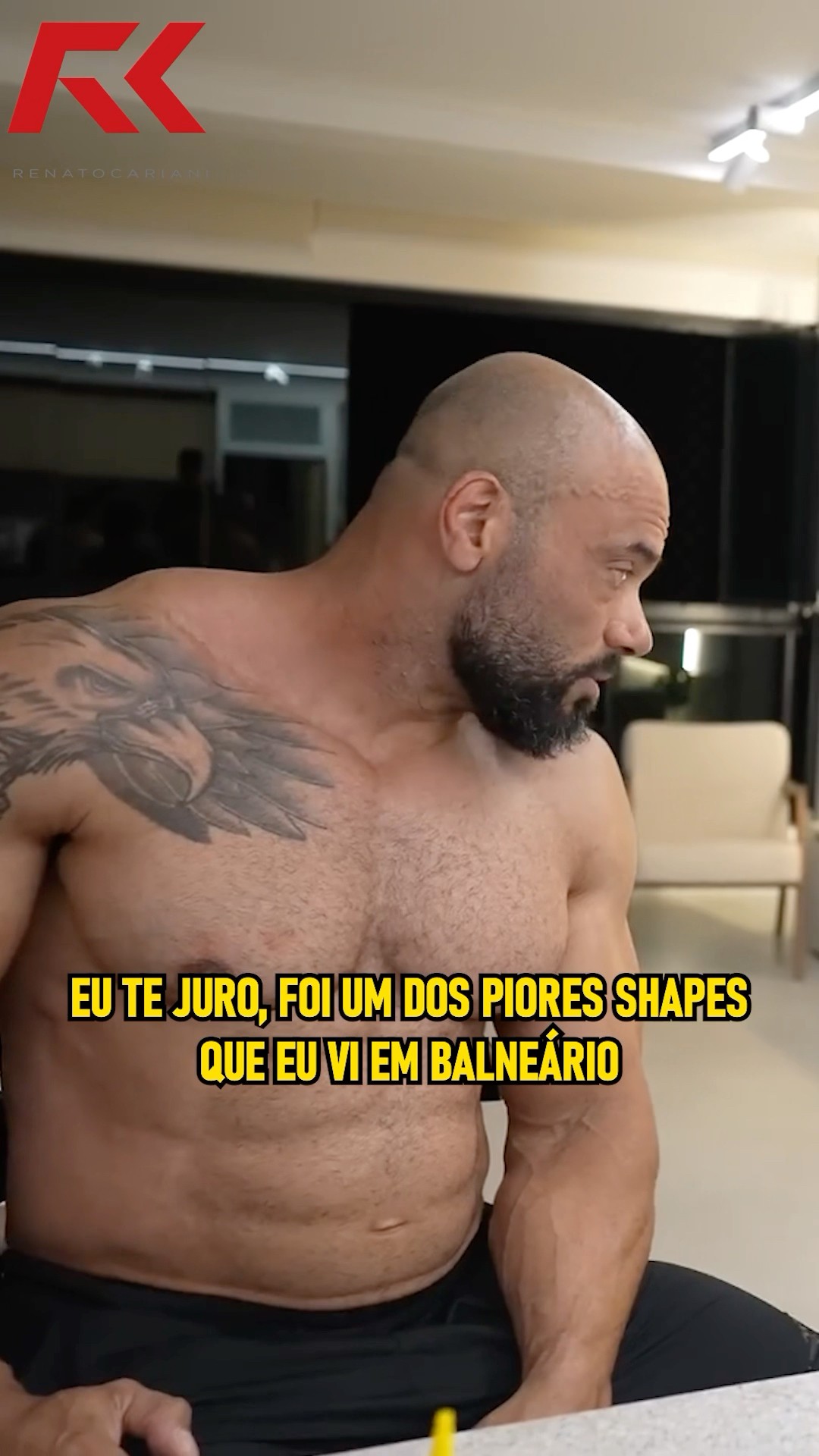 BALESTRIN MANDA A REAL SOBRE O SHAPE DO TOGURO! #juliobalestrin #toguro #shape #bc #resenha #meme