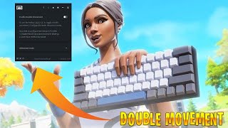 Best Double Movement Settings Fortnite Chapter 3 Season 4 (Wooting Easy Tutorial)