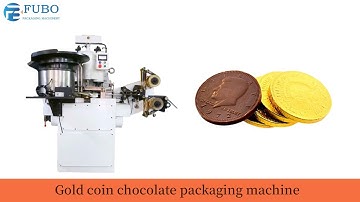 gold coin chocolate packaging machine | Chocolate Wrapping Machine
