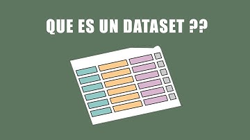 👌 Que es un DATASET ⁉