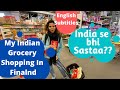 Indian Grocery Shopping in Finland with English CC @Kabira Khanna Lets Take a Tour