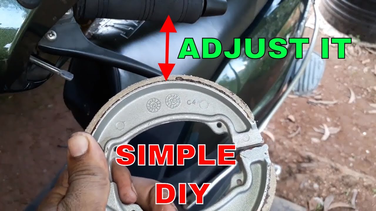 HOW TO ADJUST SCOOTER'S BRAKE YouTube